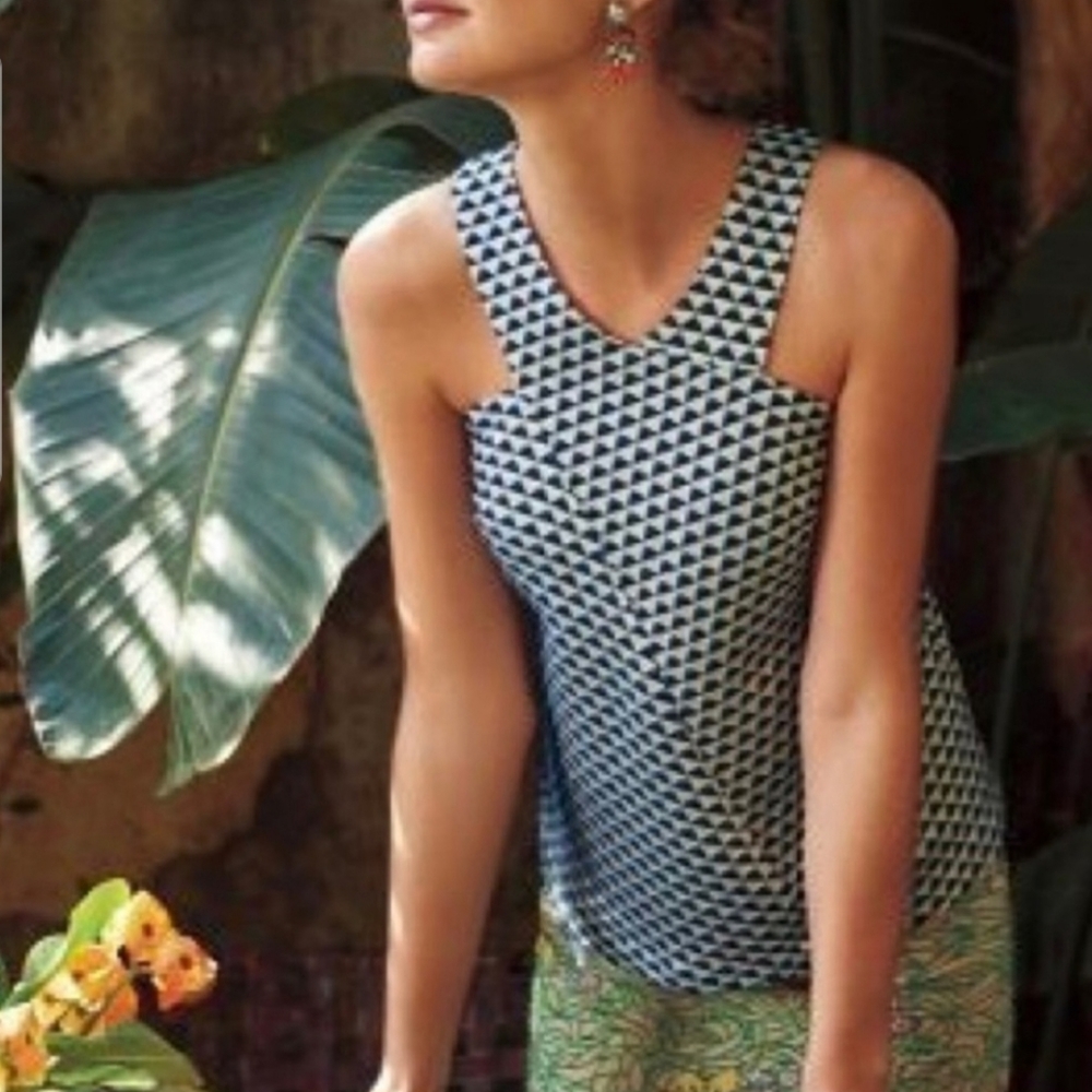 Anthropologie HD Paris Geo Tank Top 2